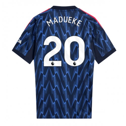 Arsenal Noni Madueke #20 Replika Udebanetrøje 2025-26 Kortærmet Arsenal Noni Madueke #20 Replika Udebanetrøje 2025-26 Kortærmet
